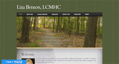 Desktop Screenshot of lizabenson.com